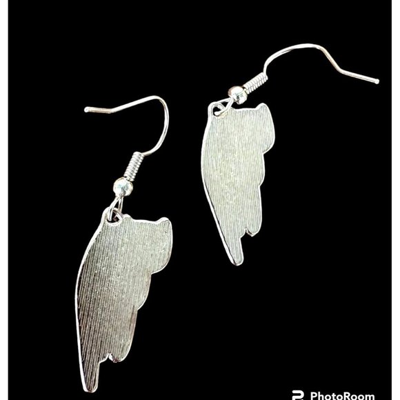 Cat Earrings New Black White Kitty Lover Dangle Hooks Christmas Birthday… - Picture 12 of 12